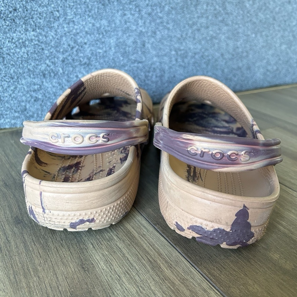 Crocs Classic Marbled Clog Multi Colored Unisex Size M9/W11 - Picture 3 of 9